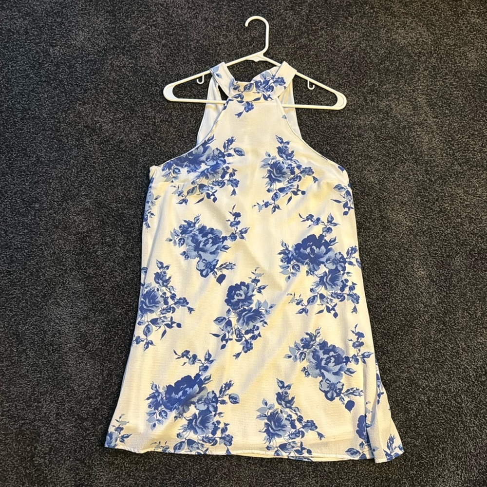 Lulus White Floral Dress